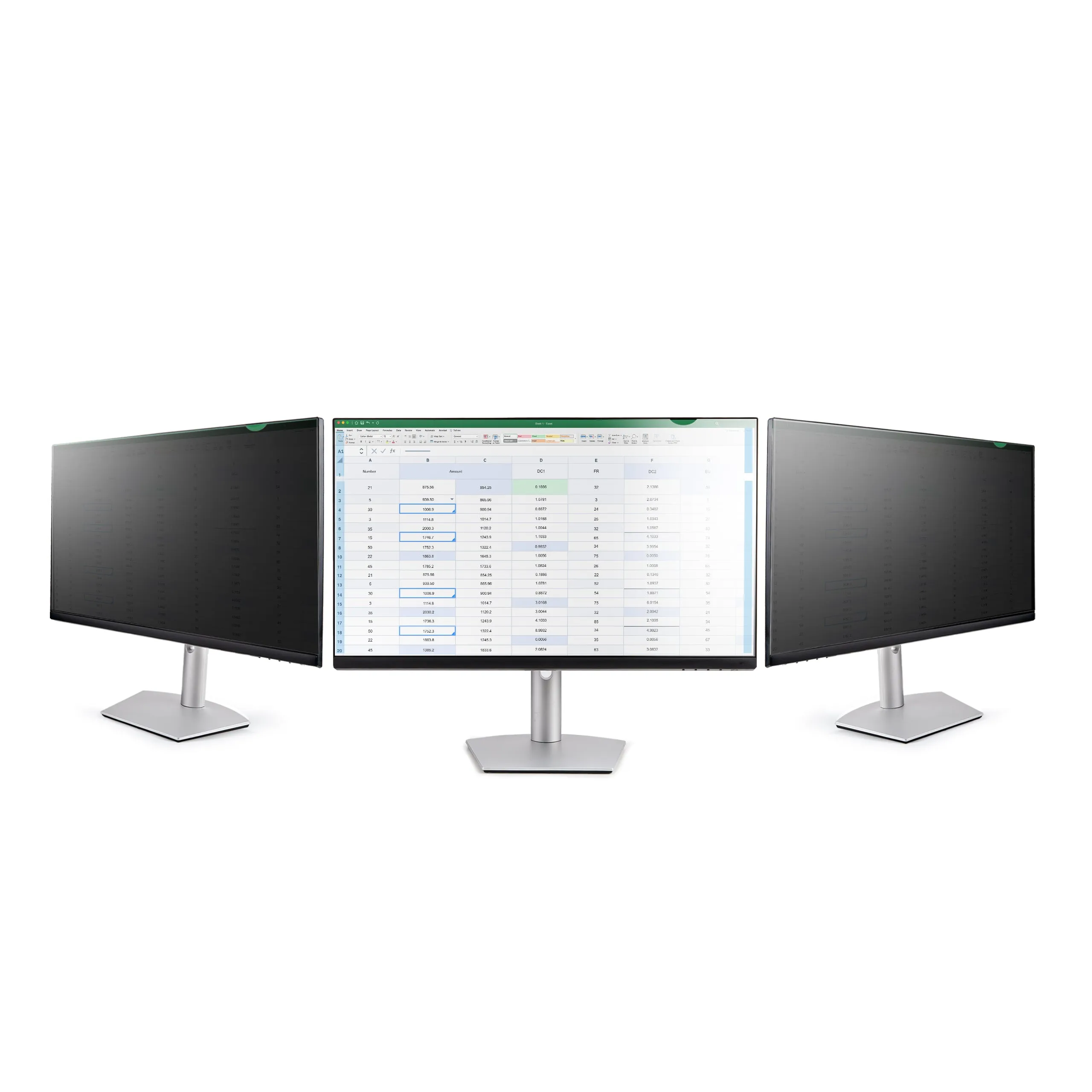 Startech.Com Monitor Privacy Screen For 19 Inch Pc Display, Computer Screen Security Filter, Blue Light Reducing Screen