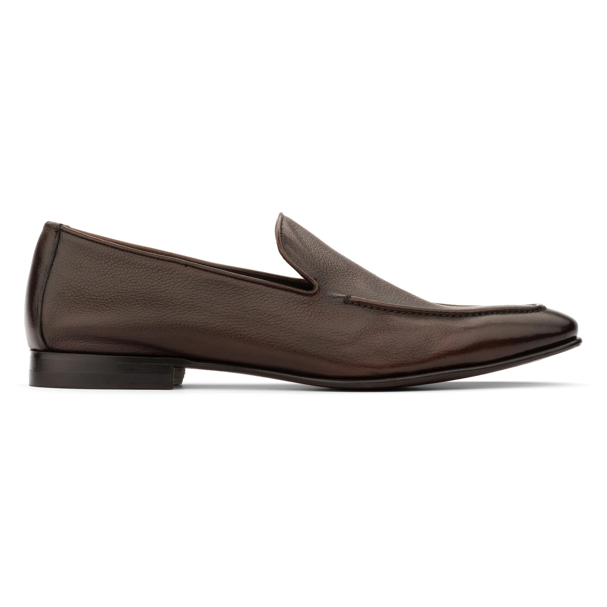 Thorpe Brown Grain Slip On