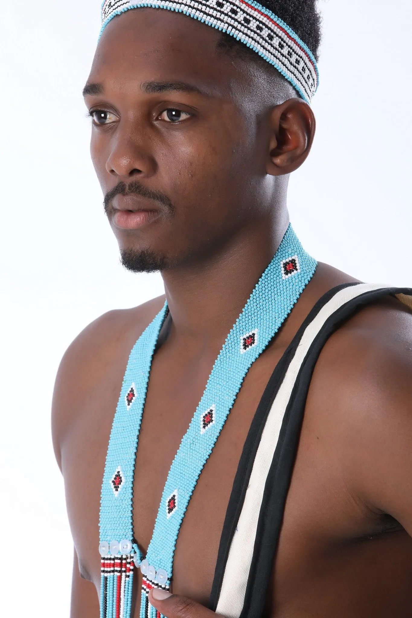 Traditional Xhosa Mfengu Phalaza Necklace