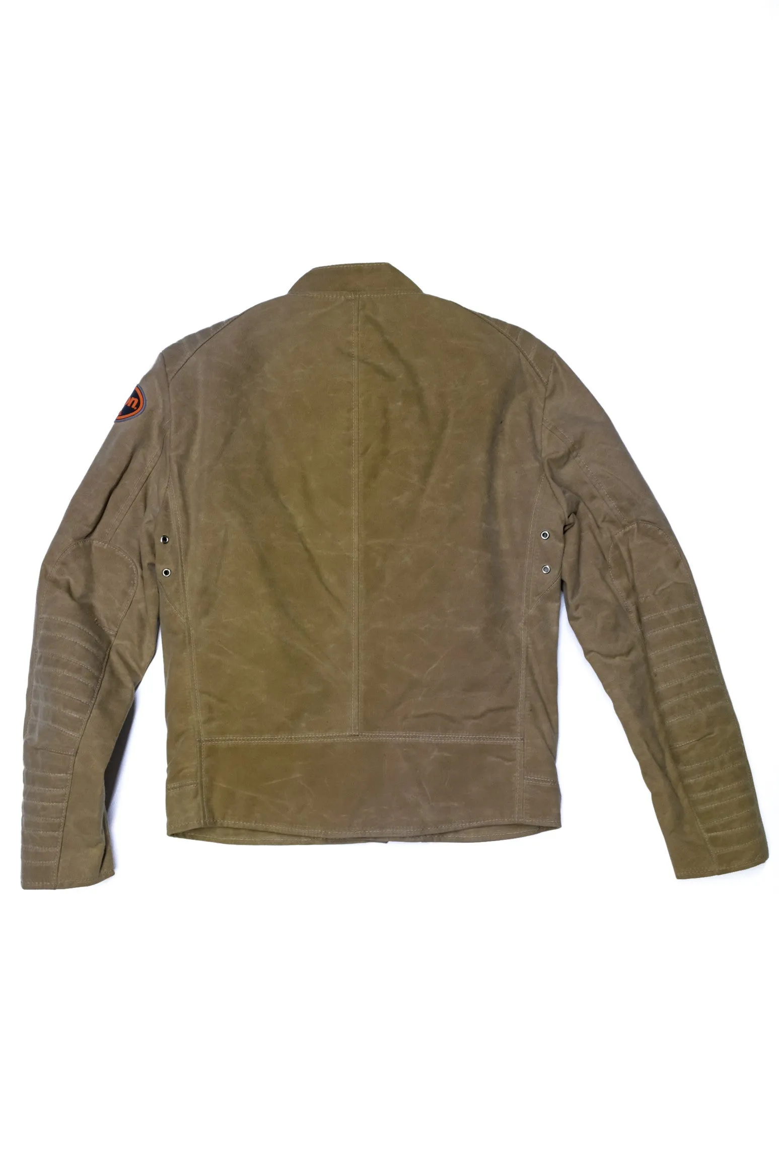 Vanson - Trophy Jacket - Tan Waxed Canvas