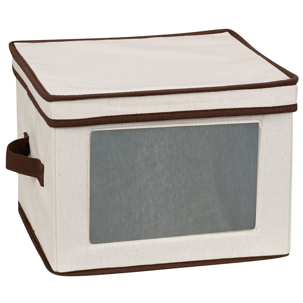 Vision Canvas Dinner Plate Storage Box