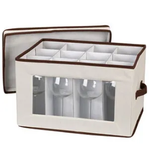 Vision Canvas Stemware Storage Box