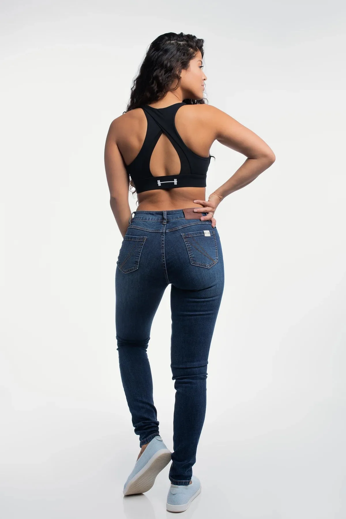 Womens Slim Athletic Fit Jeans