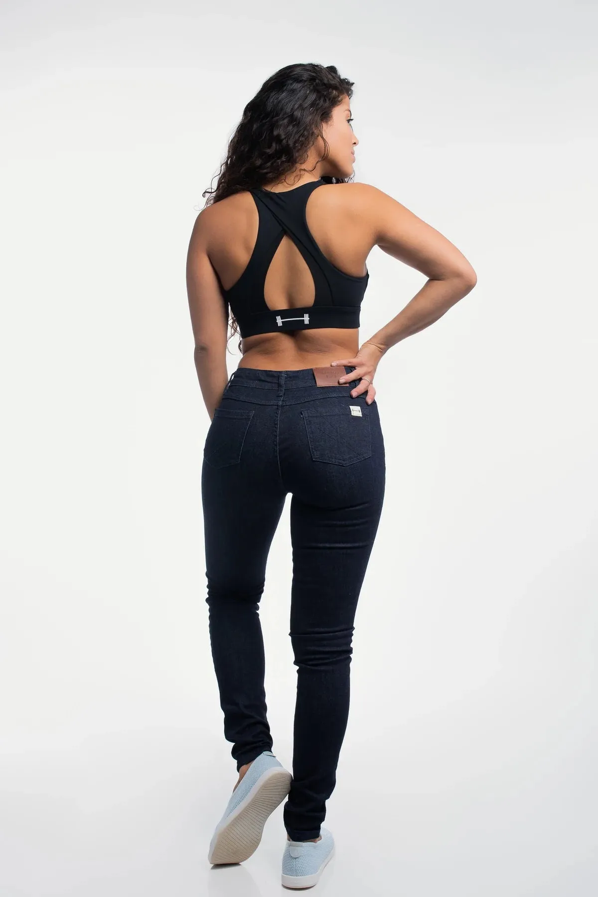 Womens Slim Athletic Fit Jeans