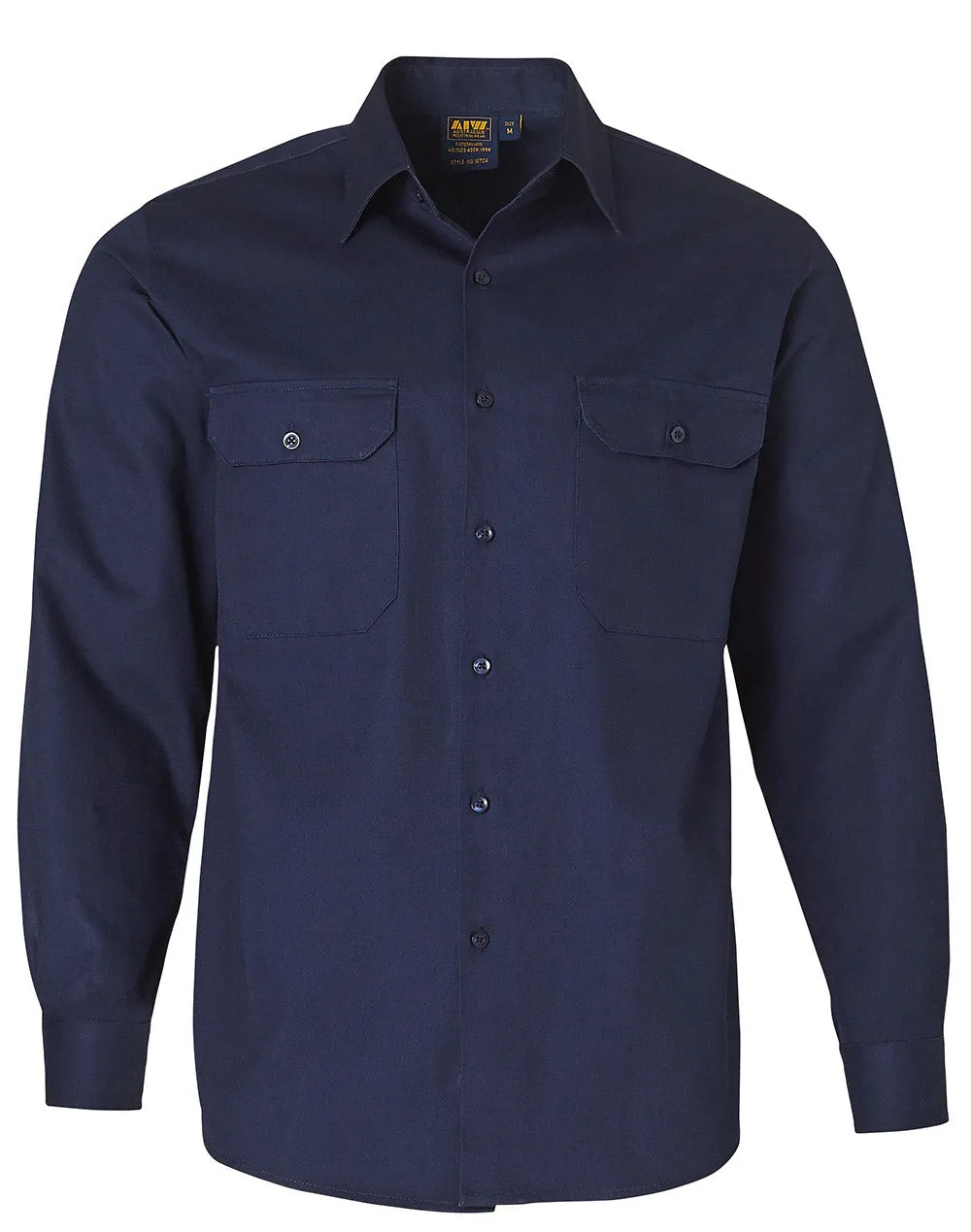 WT04 Cotton Drill Work Shirt